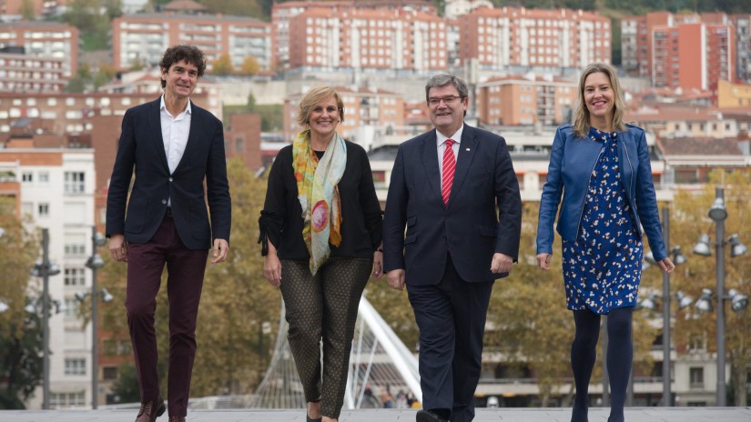 EAJ-PNV reelige a Unai Rementeria, Ana Otadui y Juan Mari Aburto como candidatos a diputado general, presidenta  de Juntas Generales y Alcaldía de Bilbao, respectivamente